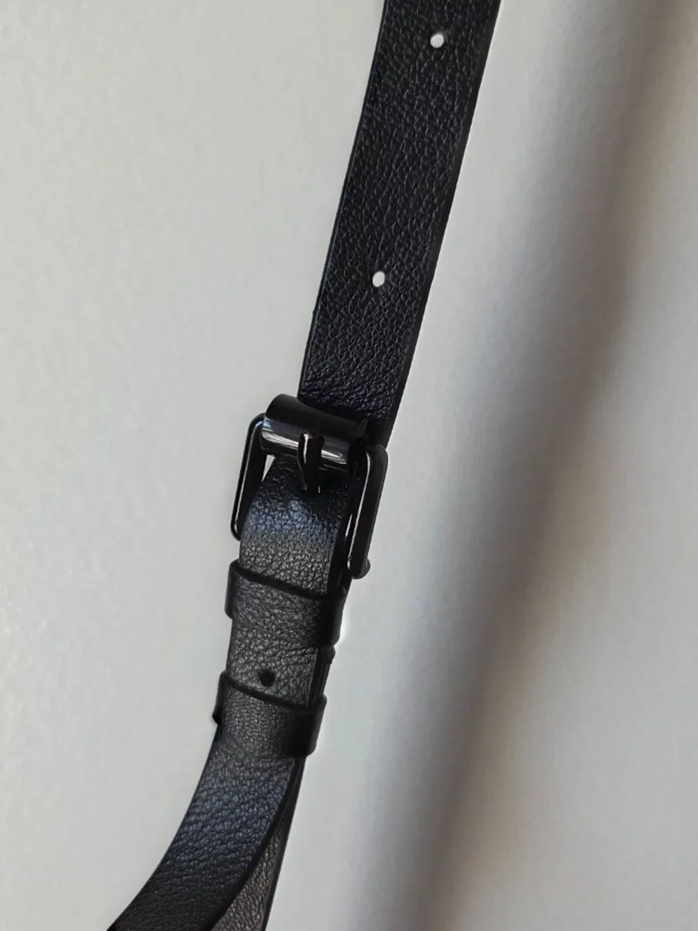 LIKE NEW REBECCA MINKOFF BLACK GENUINE LEATHER CROSSBODY BAG MEDIUM